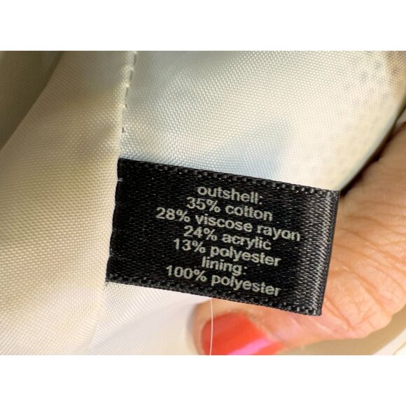 The Limited Career Pencil Skirt Size 8 Gray Black Textured Pleated Hem - Picture 8 of 11